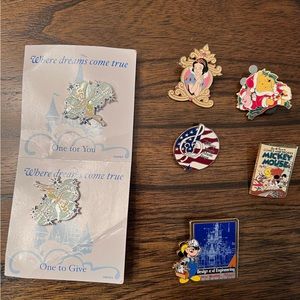 Disney Pin Lot - Rare 00s Pins